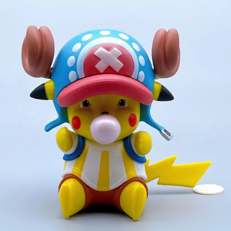 7'' PVC Pokemon Pikachu Anime Figure OnePiece Tony Chopper Kawaii Room Decoration Desk Setup Statue Ornament Toys for Children
7'' PVC Pokemon Pikachu Anime Figure OnePiece Tony Chopper Kawaii Room Decoration Desk Setup Statue Ornament Toys for Children