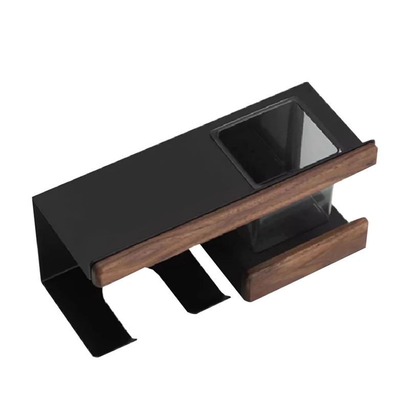 1 Piece Wall Mount Hair Dryer Holder Stand Walnut Black Walnut + Space Aluminum Blow Dryer Holder Pylon 
1 Piece Wall Mount Hair Dryer Holder Stand Walnut Black Walnut + Space Aluminum Blow Dryer Holder Pylon