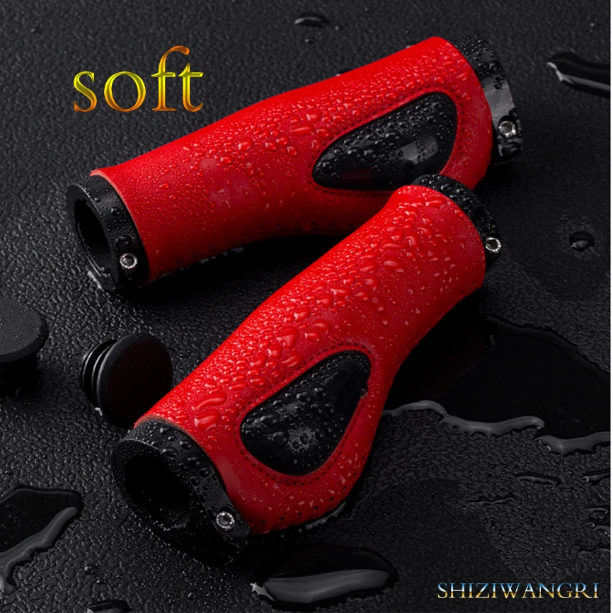 Bicycle Handlebar Grips Anti-slip Silica Gel Bike Grip Aluminum Alloy Lock Ring Bar Grip 133mm Mountain Bike Grips Mtb Part
Bicycle Handlebar Grips Anti-slip Silica Gel Bike Grip Aluminum Alloy Lock Ring Bar Grip 133mm Mountain Bike Grips Mtb Part