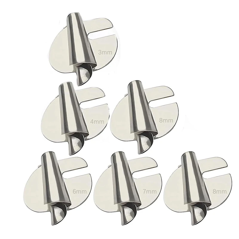 6Pcs Sewing Rolled Hemmer Foot, 3Mm-8Mm 6 Sizes Wide Rolled Pressure Foot Sewing Machine Presser Foot Hemmer Foot Replacement
6Pcs Sewing Rolled Hemmer Foot, 3Mm-8Mm 6 Sizes Wide Rolled Pressure Foot Sewing Machine Presser Foot Hemmer Foot Replacement