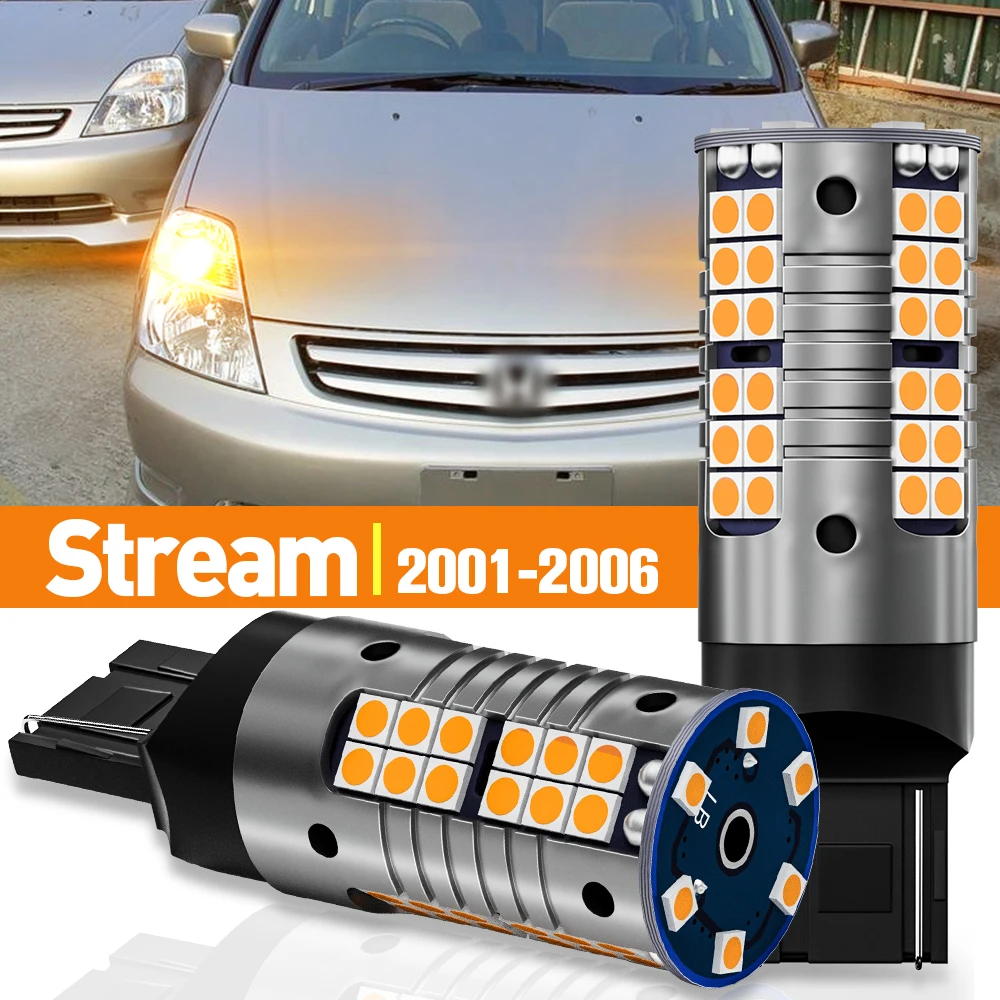 2pcs LED Turn Signal Light For Honda Stream 2001-2006 2002 2003 2004 2005 Accessories Canbus Lamp
2pcs LED Turn Signal Light For Honda Stream 2001-2006 2002 2003 2004 2005 Accessories Canbus Lamp