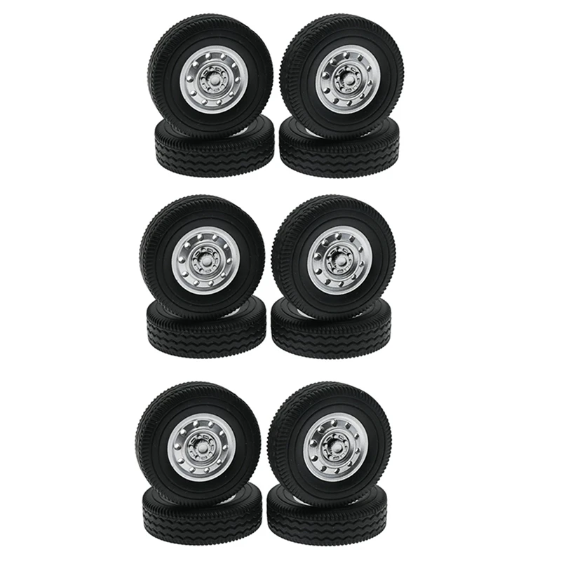 12Pcs Rubber Wheel Tire Tyre For WPL D12 Mini 1/16 RC Drift Truck Car Spare Parts Accessories
12Pcs Rubber Wheel Tire Tyre For WPL D12 Mini 1/16 RC Drift Truck Car Spare Parts Accessories