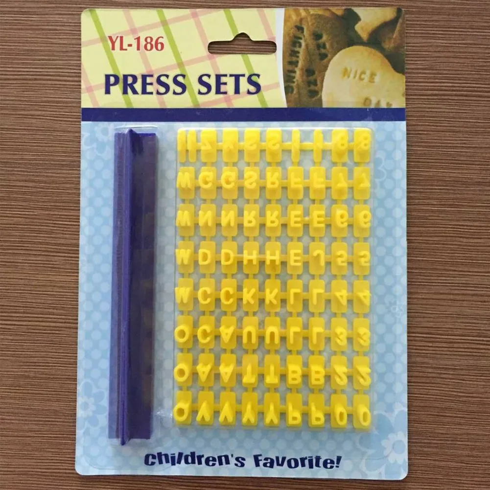 1 Set Plastic Cake Mould DIY Alphabet Letter Impress Biscuit Cookie Cutter Press Stamp Embosser Fondant Mold Cake Tool Wholesale
1 Set Plastic Cake Mould DIY Alphabet Letter Impress Biscuit Cookie Cutter Press Stamp Embosser Fondant Mold Cake Tool Wholesale