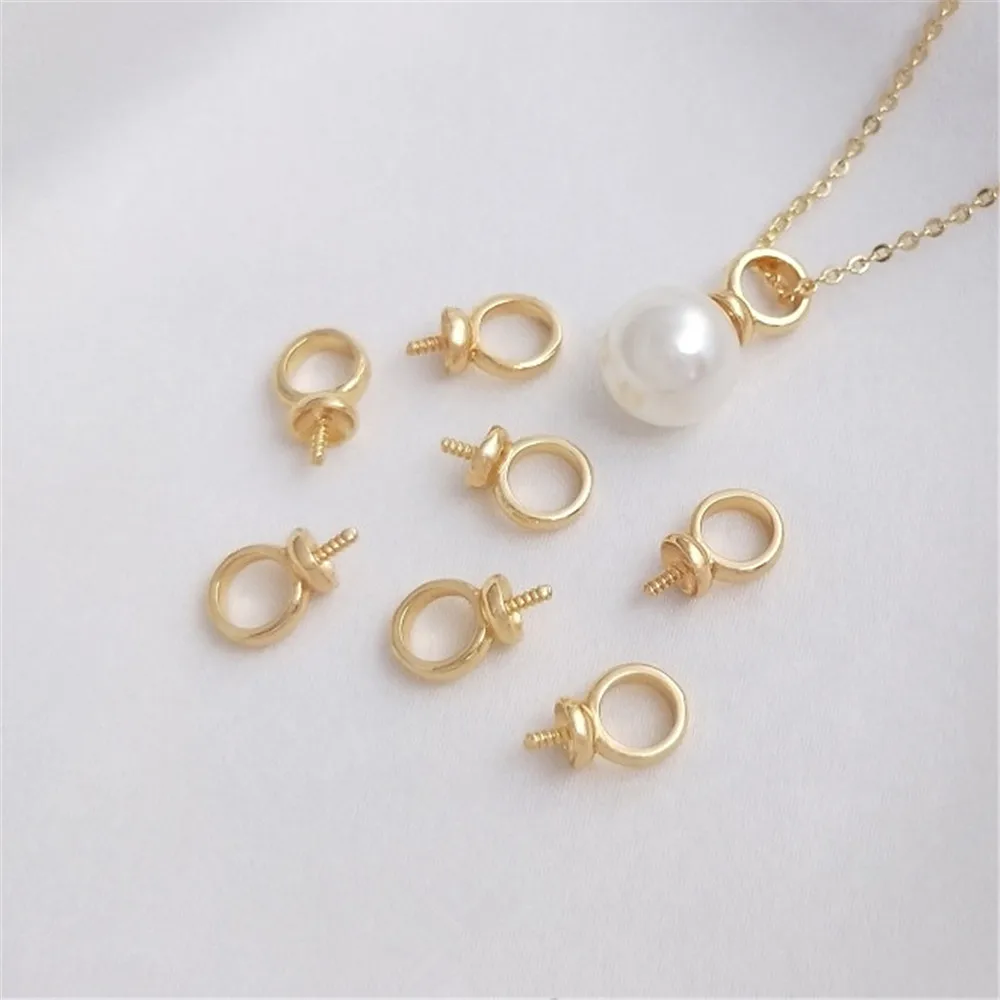 14K plated gold filled Big hole sheep eye pendant hand-stick half hole crystal pearl pendant material
14K plated gold filled Big hole sheep eye pendant hand-stick half hole crystal pearl pendant material