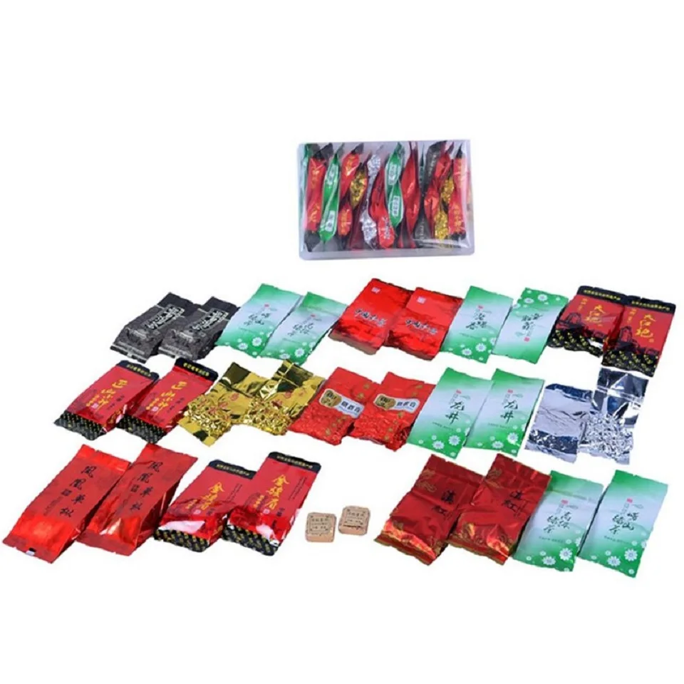 15 Different Flavors Tea Chinese Tea Includes Milk Oolong Pu-erh Herbal Flower Black Green Tea 150g
15 Different Flavors Tea Chinese Tea Includes Milk Oolong Pu-erh Herbal Flower Black Green Tea 150g