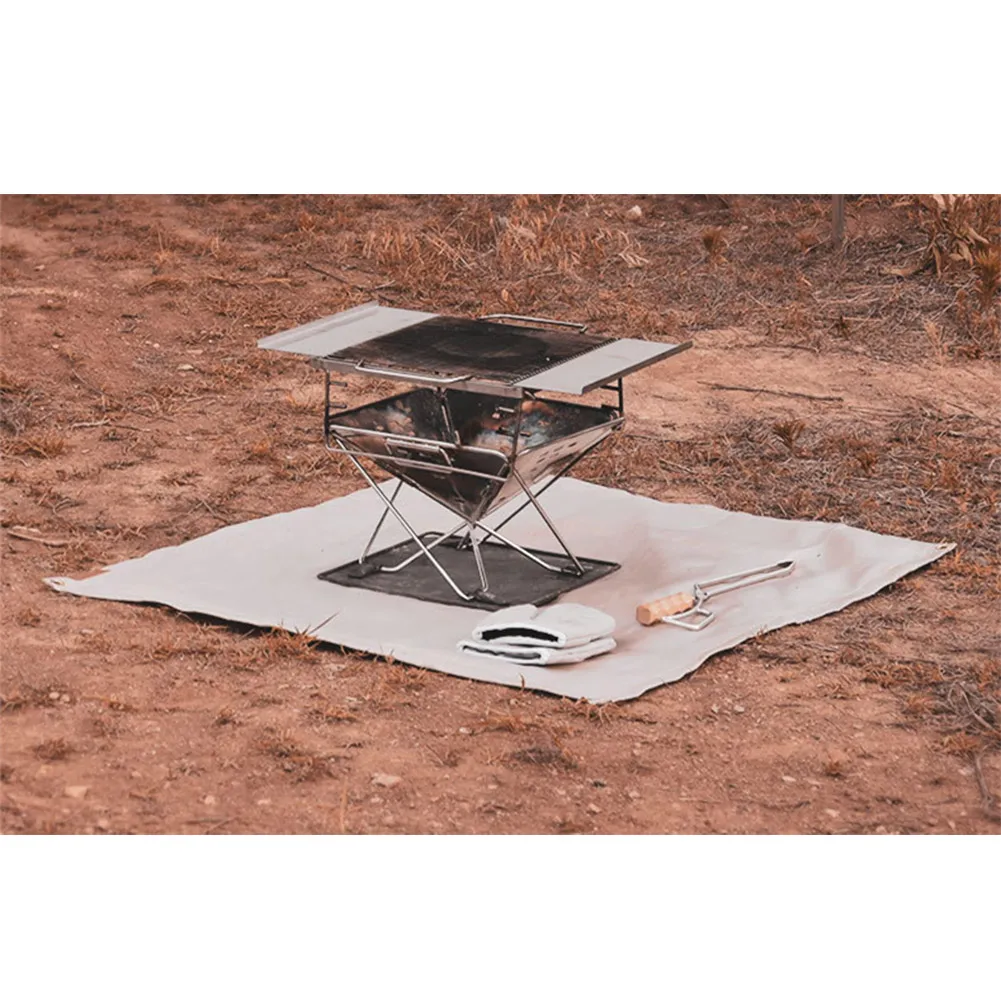 Camping BBQ Fireproof Cloth Ember Mat Fire Pits Protective Lawn Patio Deck Barbecue Fire Blanket High Temperature Anti-Scald Mat
Camping BBQ Fireproof Cloth Ember Mat Fire Pits Protective Lawn Patio Deck Barbecue Fire Blanket High Temperature Anti-Scald Mat