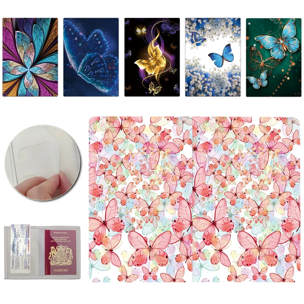 Passport Covers Butterfly Series Travel Wallet Covers for Passports ID Card Holder Fashion Wedding Gift Wallet Case Pu Leather
Passport Covers Butterfly Series Travel Wallet Covers for Passports ID Card Holder Fashion Wedding Gift Wallet Case Pu Leather