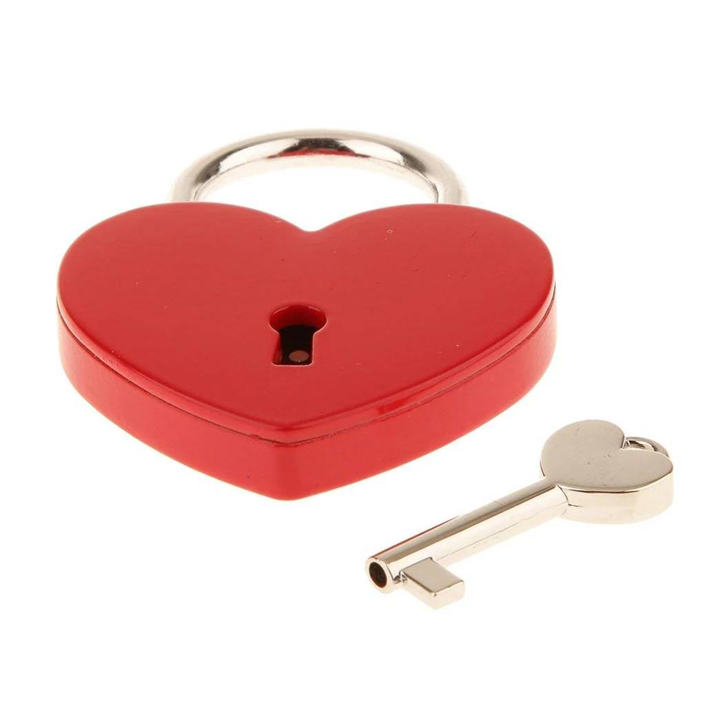 Poartable Heart-shaped Lock Key Set Blessing Hardware Padlock Kit Traveling Multi Functional Lock
Poartable Heart-shaped Lock Key Set Blessing Hardware Padlock Kit Traveling Multi Functional Lock