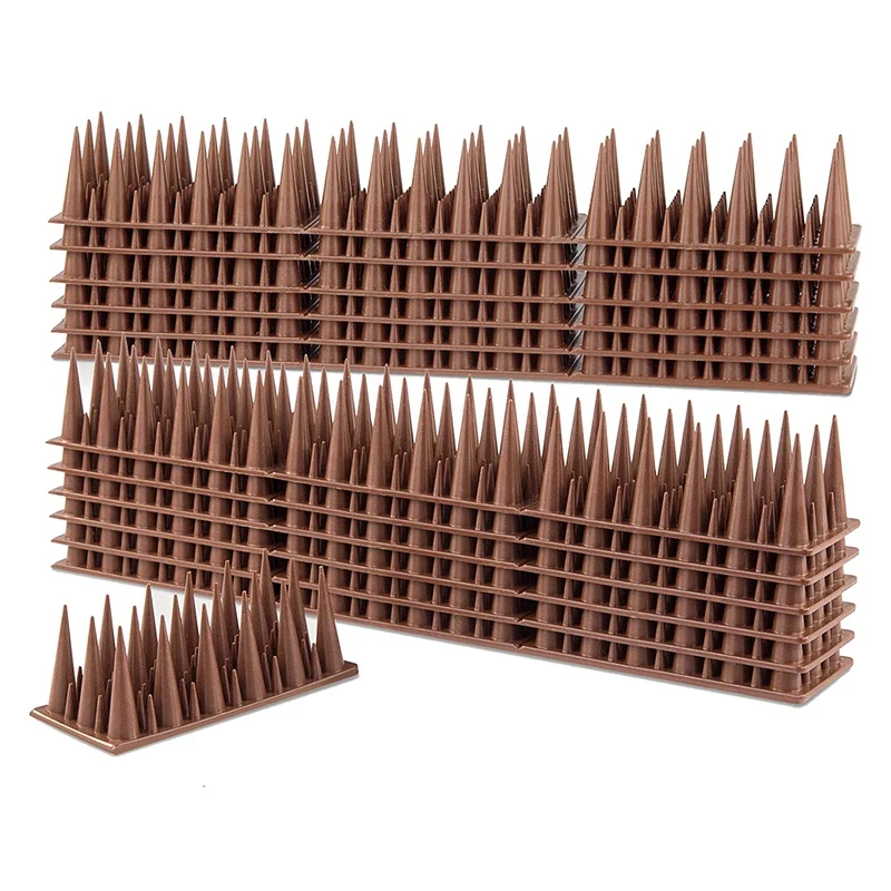 Bird Spike For Bird Cat Squirrel, Fence Spike To Keep Pigeon Raccoon Away, Bird Spikes Security For Railing - 22 Pack
Bird Spike For Bird Cat Squirrel, Fence Spike To Keep Pigeon Raccoon Away, Bird Spikes Security For Railing - 22 Pack