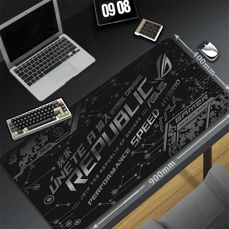 Игровой коврик для мыши ASUS ROG, большой компьютерный коврик для мыши, коврик XXL, резиновая поверхность, коврики для клавиатуры, Настольный ков...
Игровой коврик для мыши ASUS ROG, большой компьютерный коврик для мыши, коврик XXL, резиновая поверхность, коврики для клавиатуры, Настольный ков...