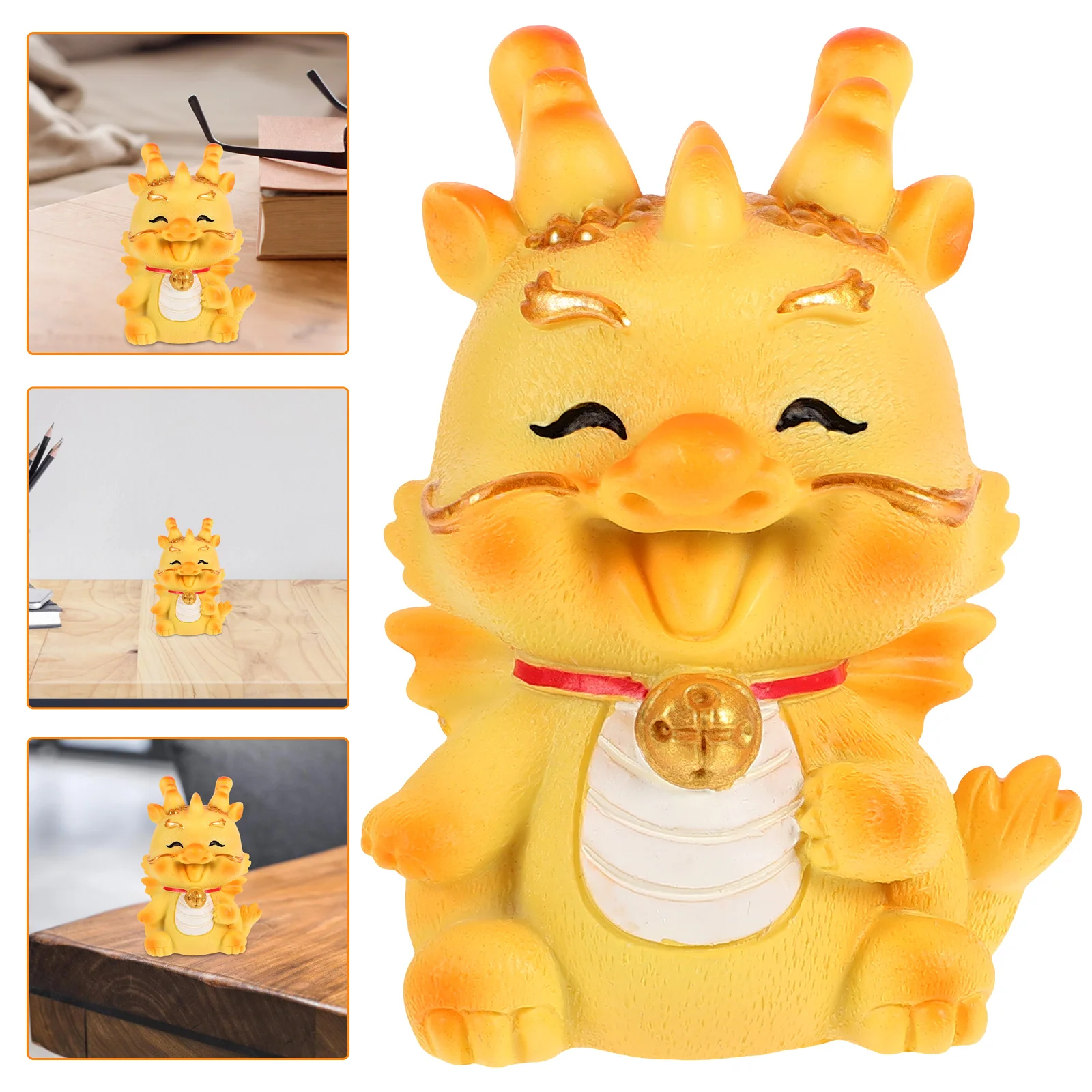 Ornaments Dragon Statues Figurines Animal Small Craft Chinese Zodiac Resin Sculpture
Ornaments Dragon Statues Figurines Animal Small Craft Chinese Zodiac Resin Sculpture