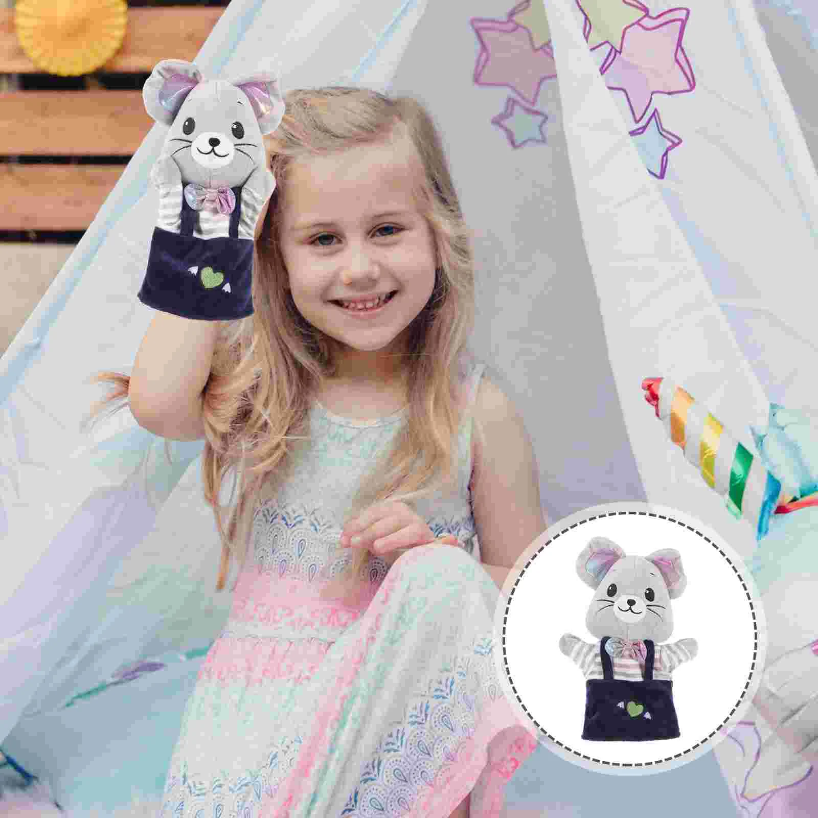 Parent Telling Story Hand Puppet Toy Parent-child Interactive Toy Mouse Hand Puppet Toy
Parent Telling Story Hand Puppet Toy Parent-child Interactive Toy Mouse Hand Puppet Toy