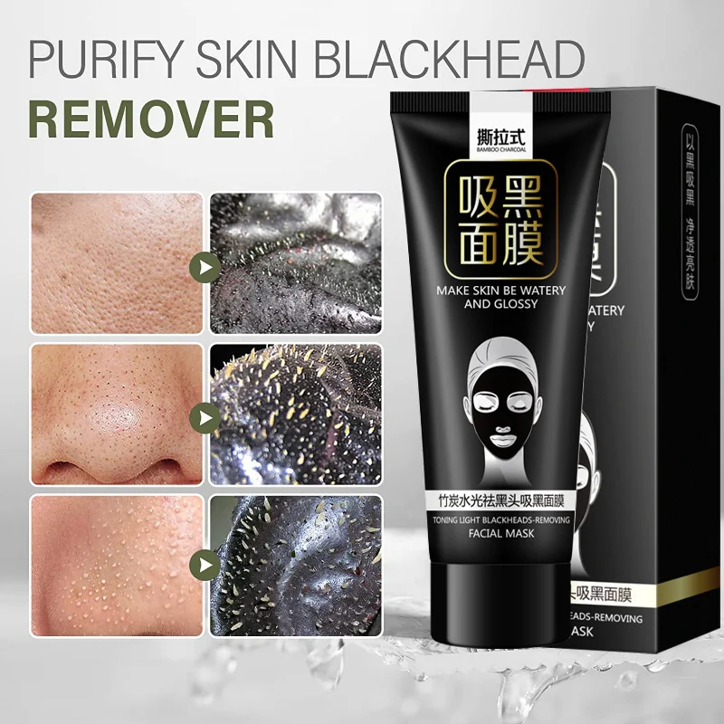 Bamboo Charcoal Peel Off Mask for Face Women,Deep Cleansing Black Purifying Mask,Suction Blackhead Remover Dirts,Shrink Pores
Bamboo Charcoal Peel Off Mask for Face Women,Deep Cleansing Black Purifying Mask,Suction Blackhead Remover Dirts,Shrink Pores