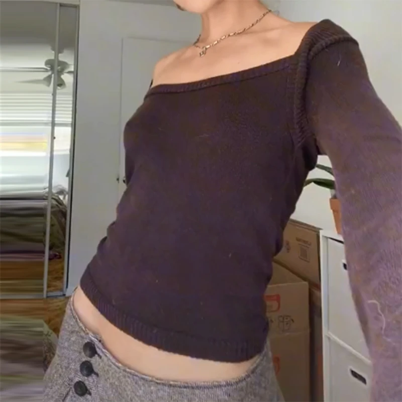 Женский винтажный кроп-топ с квадратным вырезом и длинным рукавом
Женский винтажный кроп-топ с квадратным вырезом и длинным рукавом