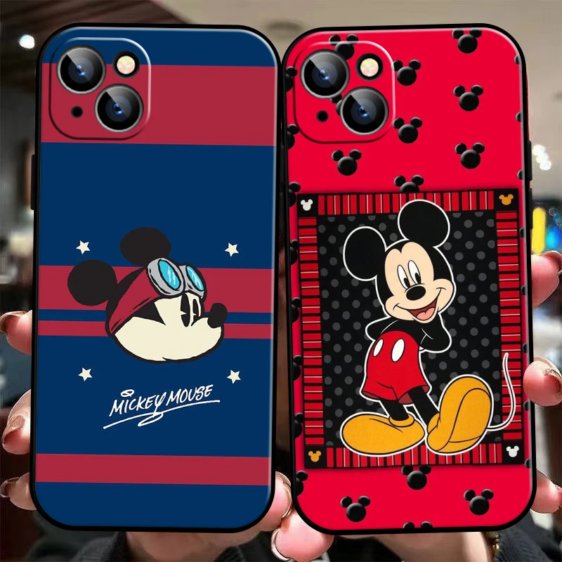 Disney Mickey Mouse Phone Case For iPhone 11 13 12 Pro Max 12 13 Mini X XS XR MAX 5 6 7 8 Plus Black Coque Liquid Silicon Funda
Disney Mickey Mouse Phone Case For iPhone 11 13 12 Pro Max 12 13 Mini X XS XR MAX 5 6 7 8 Plus Black Coque Liquid Silicon Funda