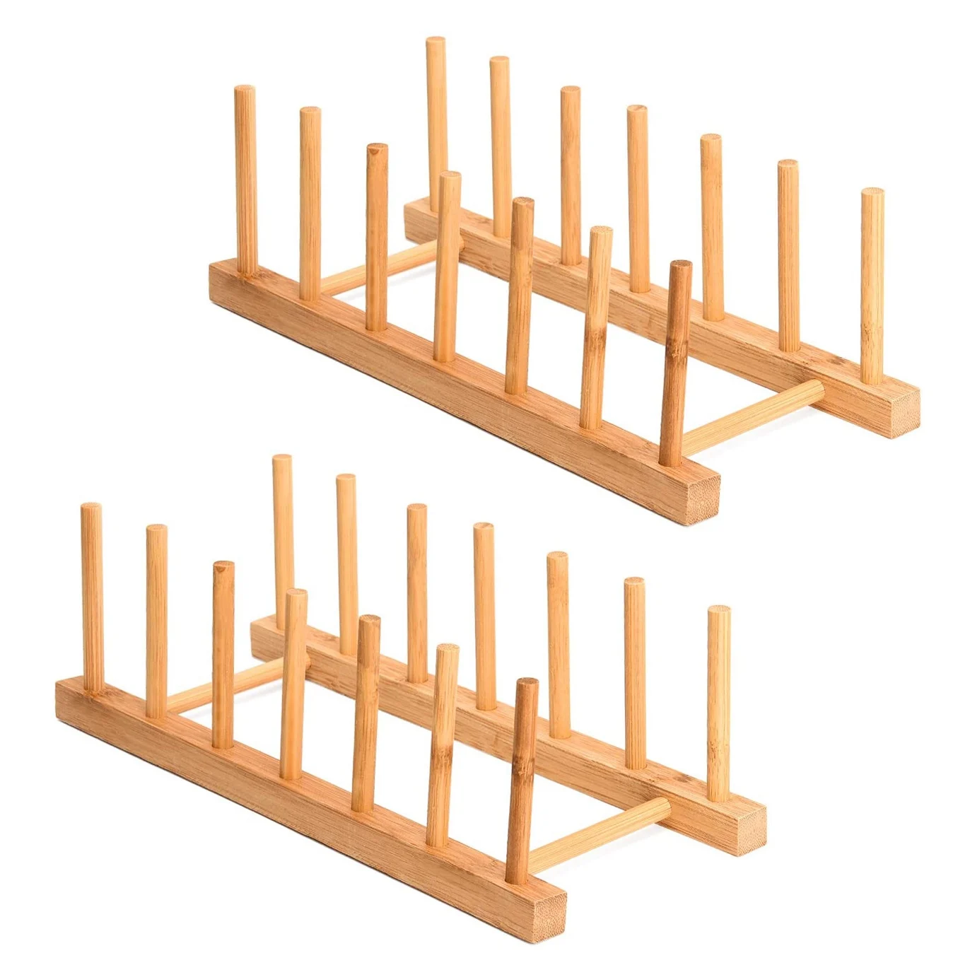 2Pcs Vinyl Record Storage Holder CD Display Stand, Bamboo Dish Plate Bowl Book Pot Lid Cutting Board Drying Rack Stand
2Pcs Vinyl Record Storage Holder CD Display Stand, Bamboo Dish Plate Bowl Book Pot Lid Cutting Board Drying Rack Stand