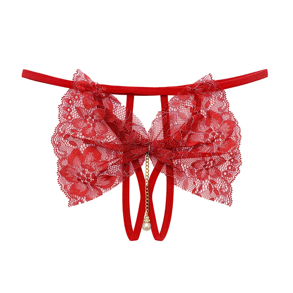 Open Crotch Underwear Women Exotic Temptation Lace Panties Sexy Lingerie Female Low-Rise Panty Hollow Out Thongs Pearl Pendant
Open Crotch Underwear Women Exotic Temptation Lace Panties Sexy Lingerie Female Low-Rise Panty Hollow Out Thongs Pearl Pendant