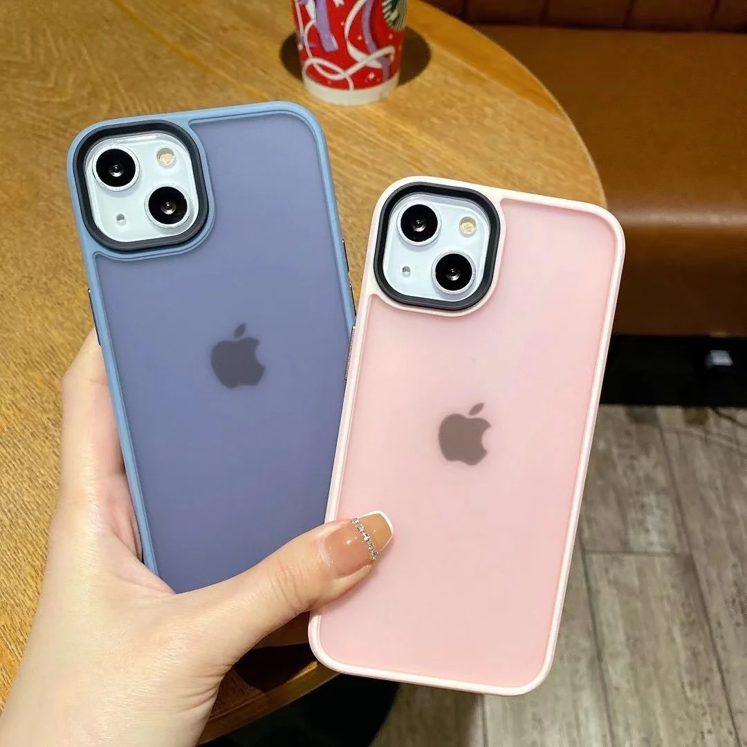High Quality Acrylic Transparent Clear Case For iPhone 13 12 mini 11 Pro Max Candy Soft Silicone Bumper Matte Cover
High Quality Acrylic Transparent Clear Case For iPhone 13 12 mini 11 Pro Max Candy Soft Silicone Bumper Matte Cover