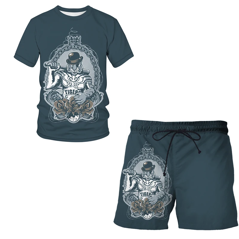 Hip Hop Punk Fashion 3D Horror Skull Print Cool Short Sleeve Suit Man Women Summer Beach Pants Suit T-shirt Shorts2Pcs T-Shirts
Hip Hop Punk Fashion 3D Horror Skull Print Cool Short Sleeve Suit Man Women Summer Beach Pants Suit T-shirt Shorts2Pcs T-Shirts