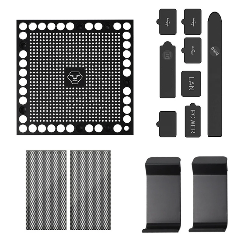 Aolion Dust Proof Cover Mesh Filter Stopper Kit For X Box Series X,Game Console Anti-Dust Plugs Pack Protector Accessories
Aolion Dust Proof Cover Mesh Filter Stopper Kit For X Box Series X,Game Console Anti-Dust Plugs Pack Protector Accessories