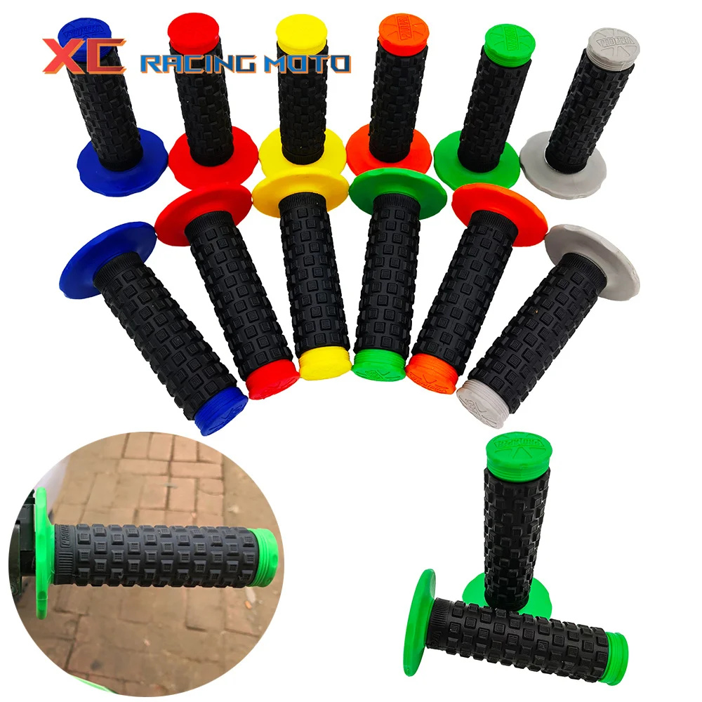 Motorcycle PRO Handlebar Grip Dirt Pit Bike Motocross PRO Taper Handle Grips For KTM Honda Kawasaki YAMAHA SUZUKI Husqvarna
Motorcycle PRO Handlebar Grip Dirt Pit Bike Motocross PRO Taper Handle Grips For KTM Honda Kawasaki YAMAHA SUZUKI Husqvarna