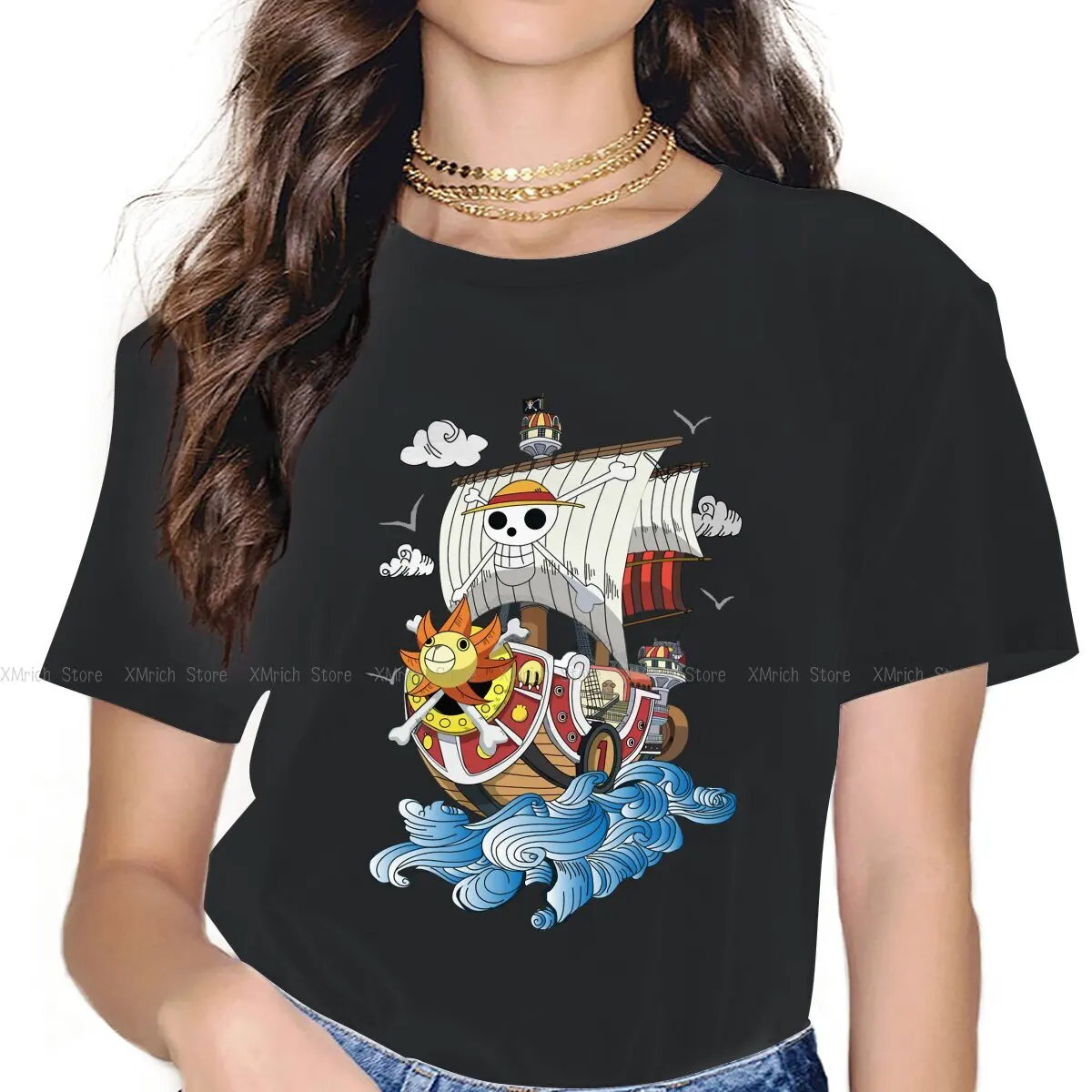 Ship Women Clothing One Piece Anime Graphic Female Tshirts Vintage Gothic Loose Tops Tee Kawaii Girls Streetwear
Ship Women Clothing One Piece Anime Graphic Female Tshirts Vintage Gothic Loose Tops Tee Kawaii Girls Streetwear