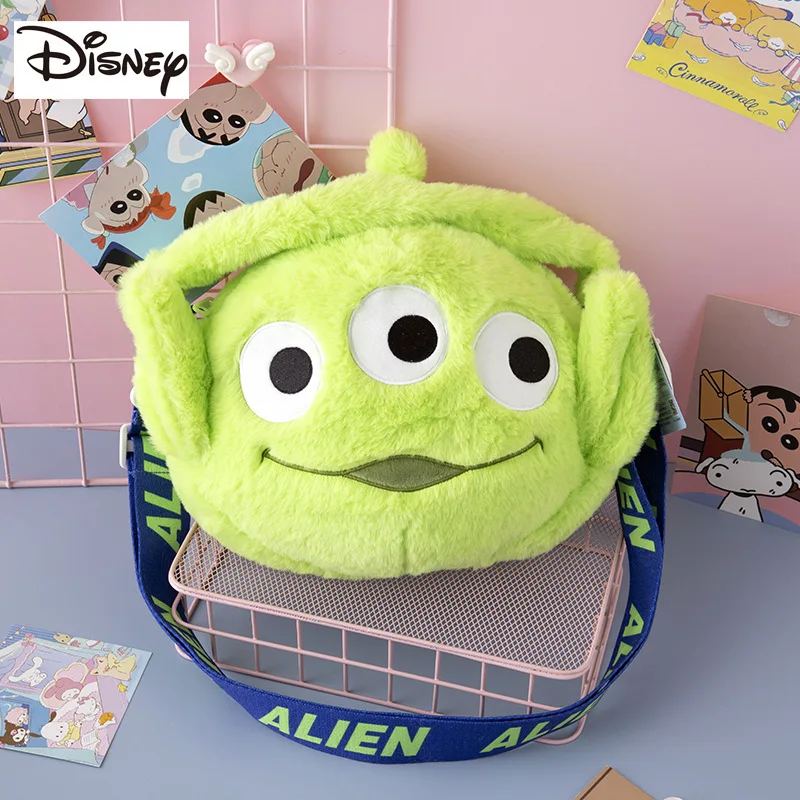 Disney Three-Eyed Alien Plush Doll Portable Crossbody Bag Autumn and Winter Plush Cute Girl's Crossbody Bag disney bag
Disney Three-Eyed Alien Plush Doll Portable Crossbody Bag Autumn and Winter Plush Cute Girl's Crossbody Bag disney bag