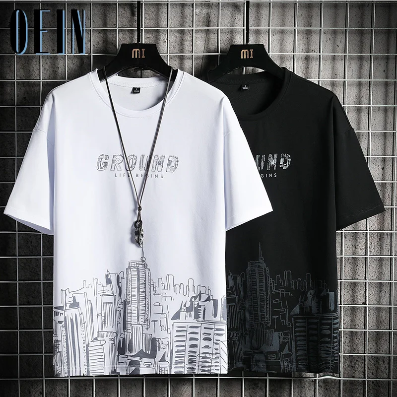 OEIN Urban Print Oversized Men T Shirt Hip-Hop Cotton T-shirt O-neck Summer Japanese Tops Male Causal Tshirts Fashion Loose Tees
OEIN Urban Print Oversized Men T Shirt Hip-Hop Cotton T-shirt O-neck Summer Japanese Tops Male Causal Tshirts Fashion Loose Tees