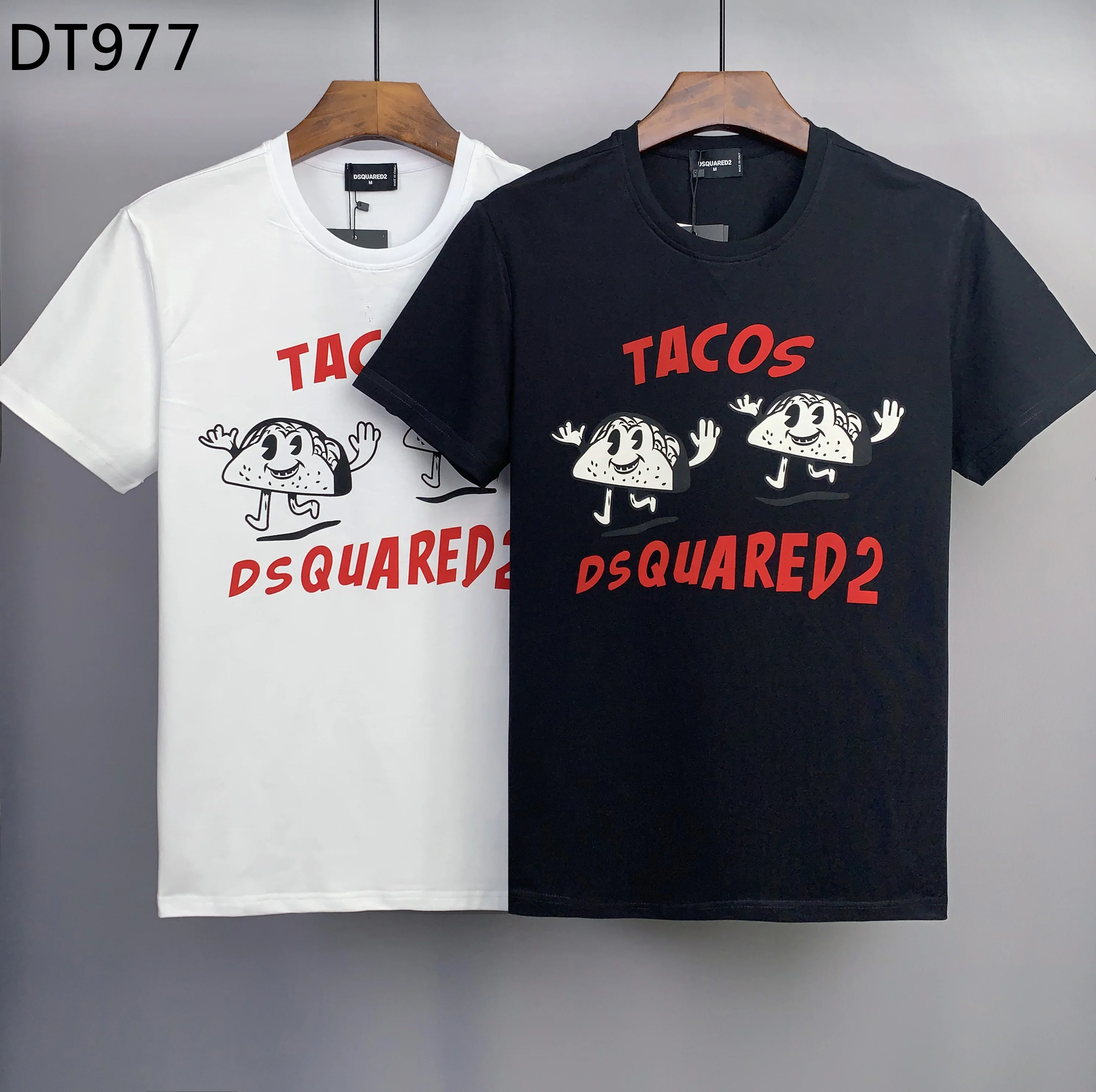 Dsquared2 Men's Cotton 100% Cartoon Character Print Casual Fashion Trend Loose DSQ2 Round Neck T-Shirt Boyfriend Gift DT977
Dsquared2 Men's Cotton 100% Cartoon Character Print Casual Fashion Trend Loose DSQ2 Round Neck T-Shirt Boyfriend Gift DT977