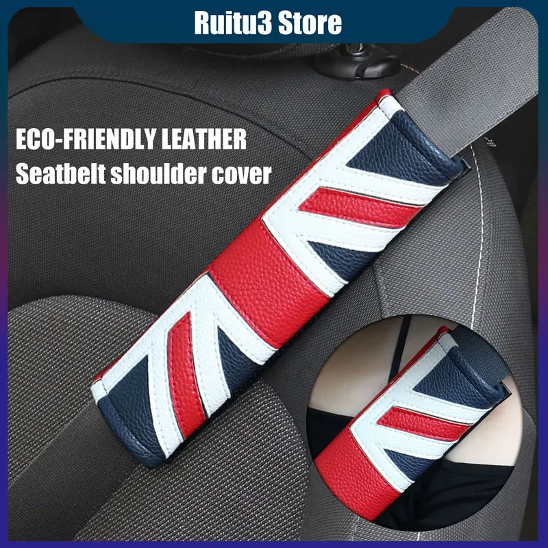 Personaliz Pattern Leather Seat Belt Shoulder Pads Cover For BMW MINI Cooper R55 R56 R60 F50 F52 F53 F54 F55 F56 JWC Countryman
Personaliz Pattern Leather Seat Belt Shoulder Pads Cover For BMW MINI Cooper R55 R56 R60 F50 F52 F53 F54 F55 F56 JWC Countryman