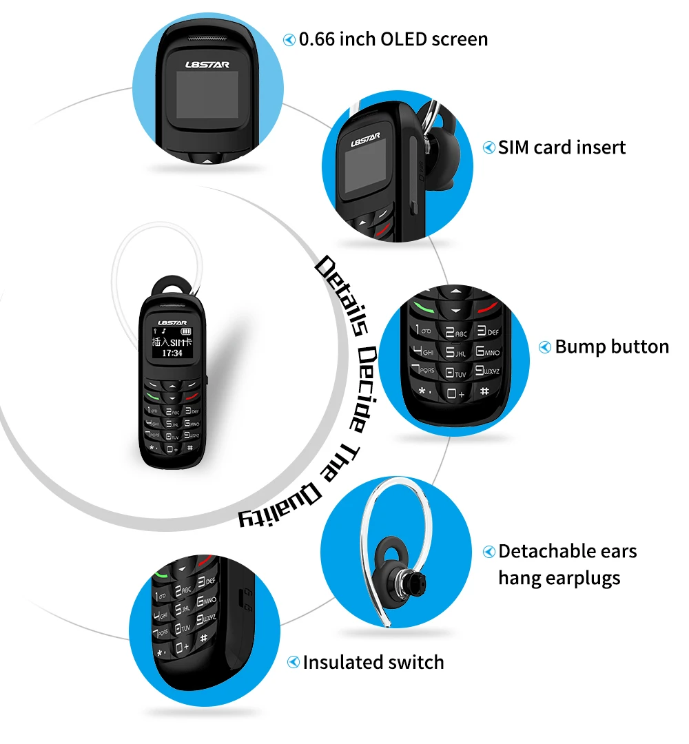 Dual Sim Mobile Phone Super Mini Mobile Phone BM70 Wireless Bluetooth Earphone Cellphone Stereo Gsm Unlocked Phone Thin Phone
Dual Sim Mobile Phone Super Mini Mobile Phone BM70 Wireless Bluetooth Earphone Cellphone Stereo Gsm Unlocked Phone Thin Phone