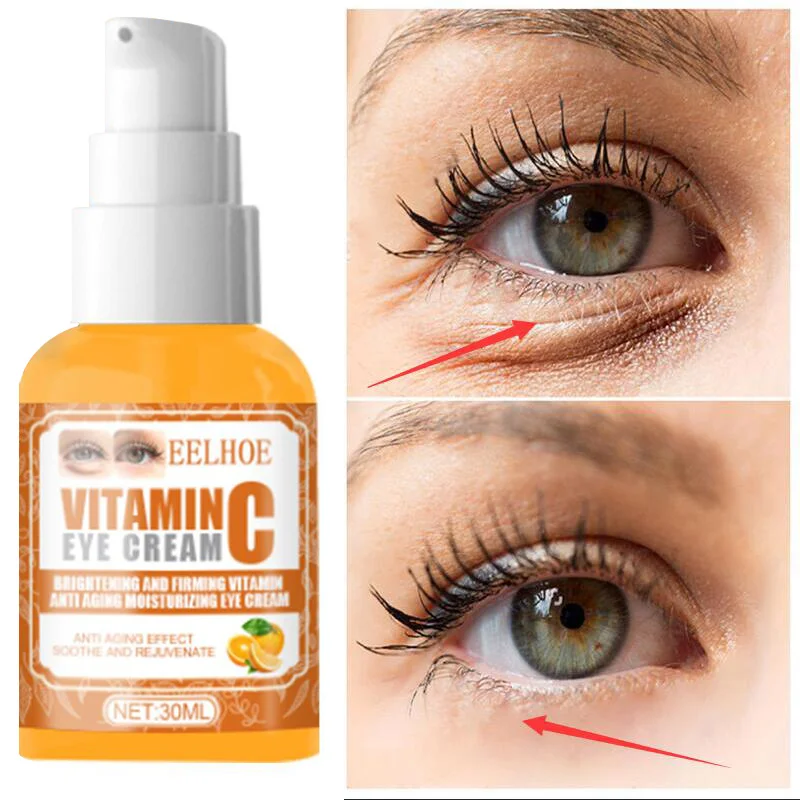 Vitamin C Anti Wrinkles Eye Cream Remove Eye Bags Dark Circles Anti-Puffiness Lift Firm Massage Moisturizing Brieghtn Eyes Care
Vitamin C Anti Wrinkles Eye Cream Remove Eye Bags Dark Circles Anti-Puffiness Lift Firm Massage Moisturizing Brieghtn Eyes Care