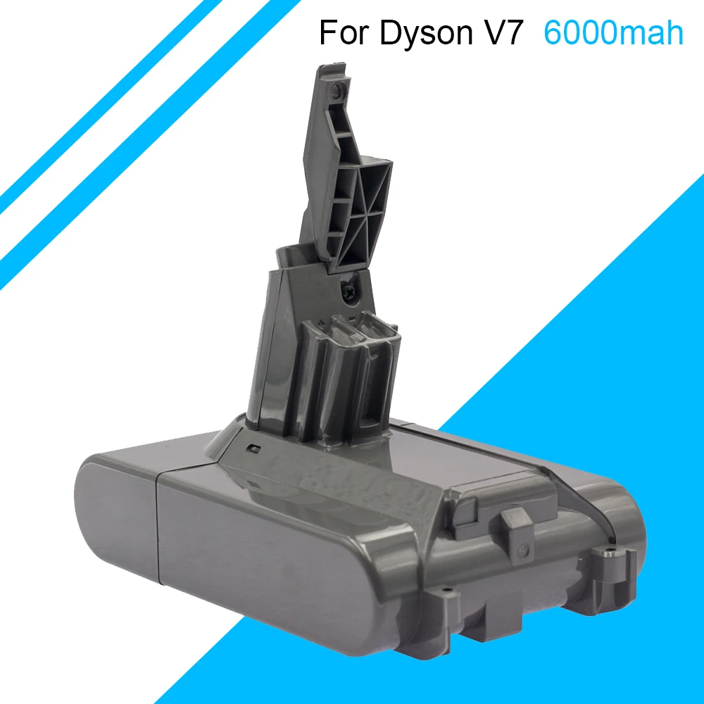 Перезаряжаемый литий-ионный аккумулятор для пылесоса Dyson V7, 21,6 в, Ач
Перезаряжаемый литий-ионный аккумулятор для пылесоса Dyson V7, 21,6 в, Ач