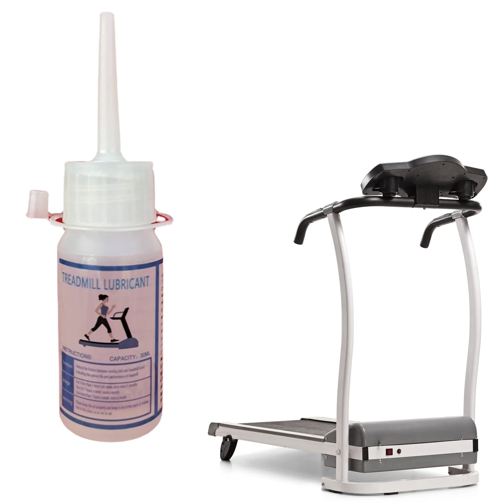 30ml Treadmill Lube Silicone Spray Lubricant Running Machine Two Methyl Silicone Oil Belt Lube For Nearly All Type Of Treadmills
30ml Treadmill Lube Silicone Spray Lubricant Running Machine Two Methyl Silicone Oil Belt Lube For Nearly All Type Of Treadmills