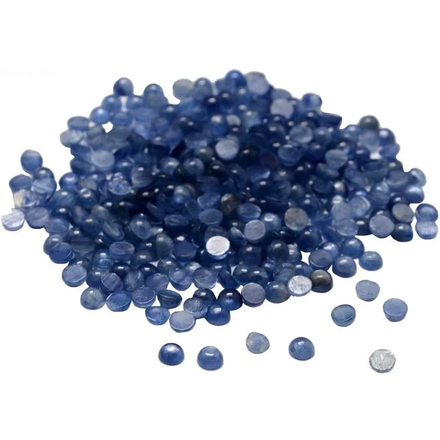 10pcs Dome Natural Kyanite Cabochons Half Round Cabochons Undyed Cabochons for Jewelry Making 4x2.5mm
10pcs Dome Natural Kyanite Cabochons Half Round Cabochons Undyed Cabochons for Jewelry Making 4x2.5mm