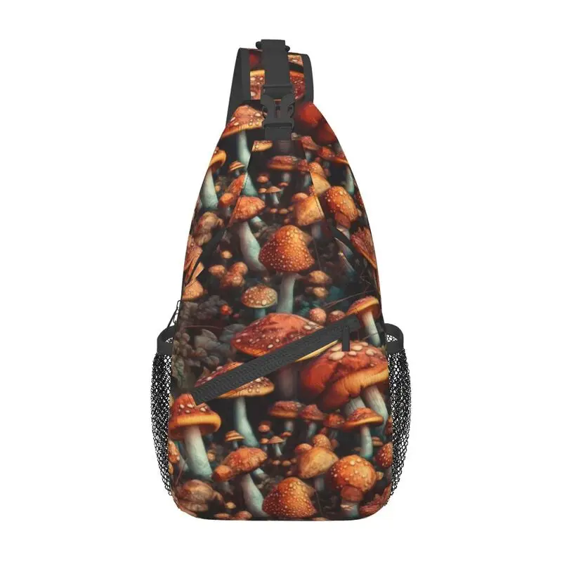 Wild Mushrooms Print Sling Crossbody Chest Bag Men Casual Shoulder Backpack for Camping Biking
Wild Mushrooms Print Sling Crossbody Chest Bag Men Casual Shoulder Backpack for Camping Biking