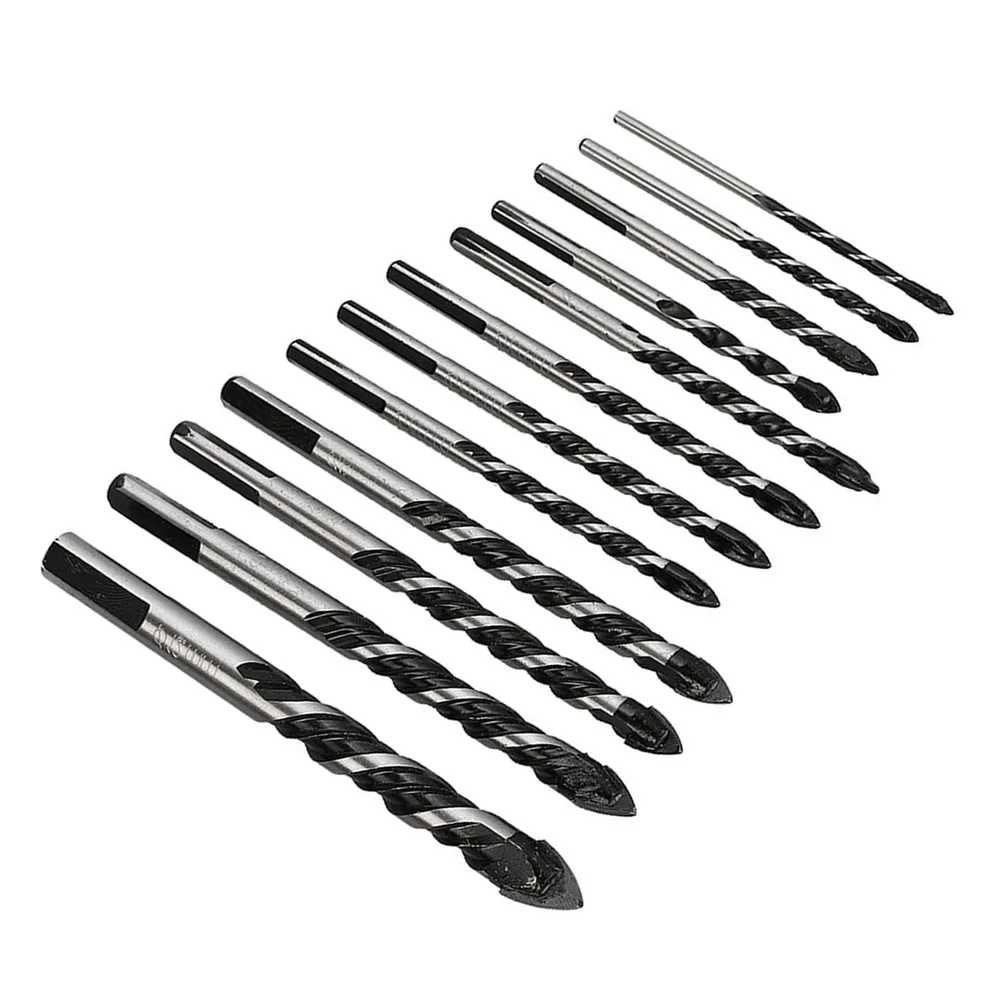 Drill Bit Carbide Drill Bit 12pcs Drill 3/4/5/6/8/10/12mm Carbide Concrete Silver Black Walls Tool Parts Marble
Drill Bit Carbide Drill Bit 12pcs Drill 3/4/5/6/8/10/12mm Carbide Concrete Silver Black Walls Tool Parts Marble