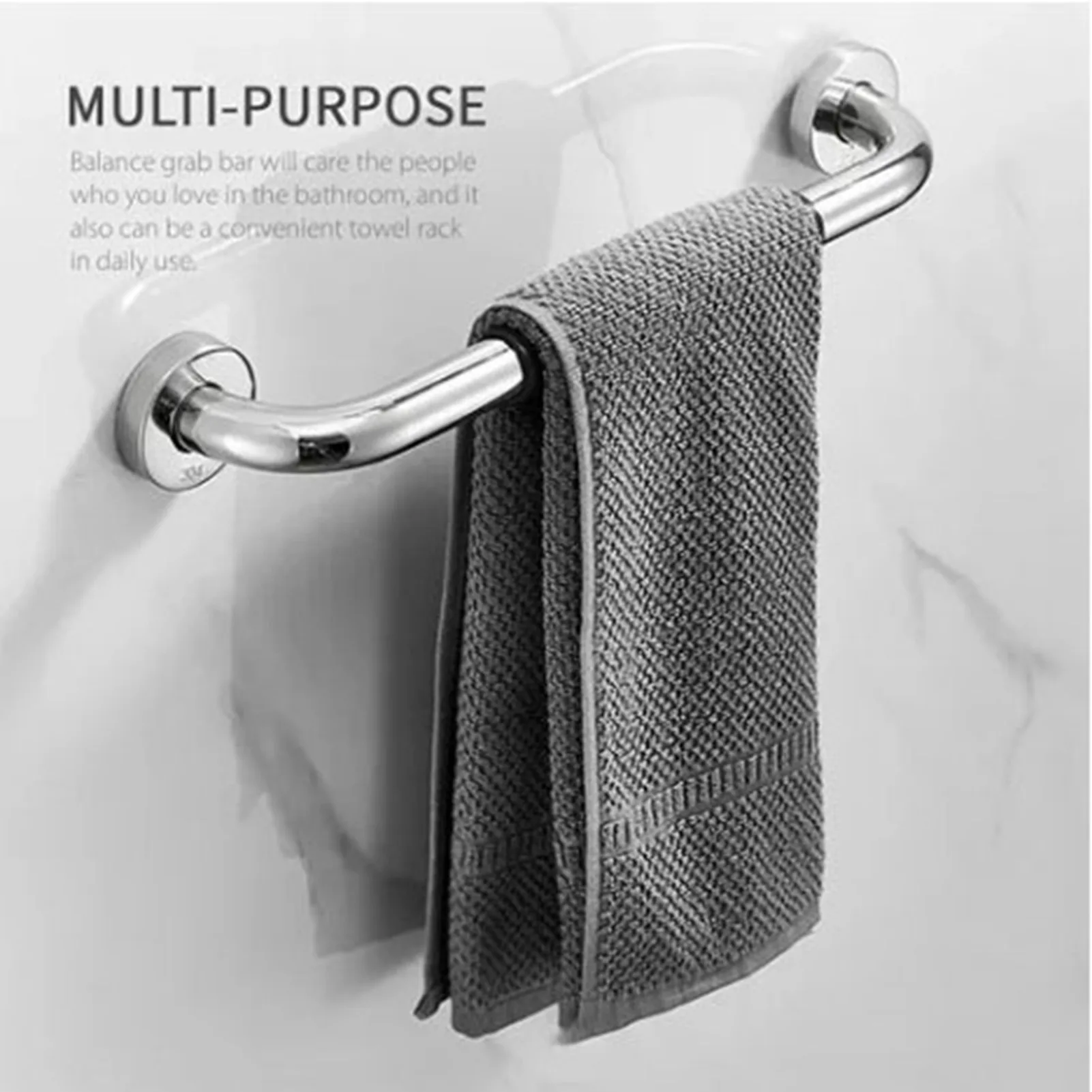 Bathroom Handrail Safety Grab Bar 33.5cm Bathroom Anti Slipping Shower Handle Stainless Steel Silicone Cover Grab Bar
Bathroom Handrail Safety Grab Bar 33.5cm Bathroom Anti Slipping Shower Handle Stainless Steel Silicone Cover Grab Bar
