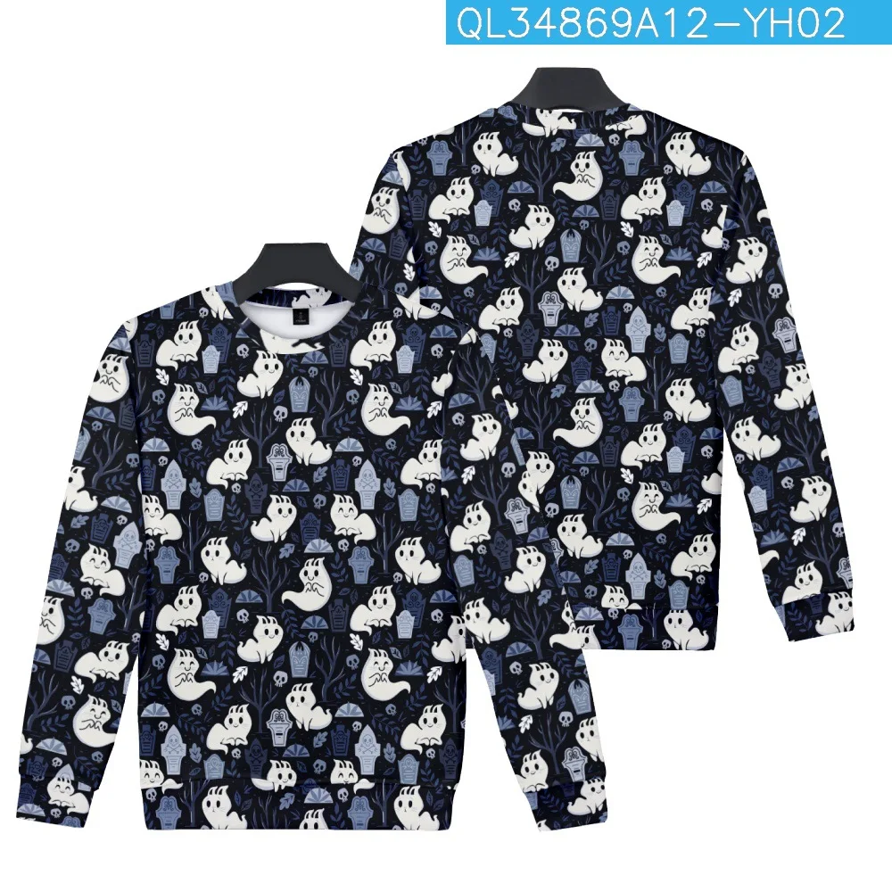 Autumn Cartoon Ghost Floral Printed O-Neck Long Sleeve Sweatshirt Fashion Casual Men Women Pullover Harajuku Hoodies
Autumn Cartoon Ghost Floral Printed O-Neck Long Sleeve Sweatshirt Fashion Casual Men Women Pullover Harajuku Hoodies