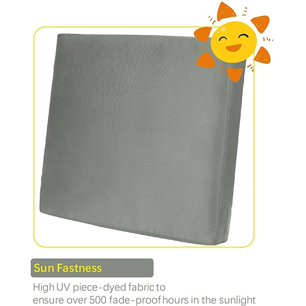 Zipper Cushion Universal Indoor Outdoor Waterproof UV Resistant Patio Seat Cover Chair Cover Sofa Cover 18x18x4 Inch
Zipper Cushion Universal Indoor Outdoor Waterproof UV Resistant Patio Seat Cover Chair Cover Sofa Cover 18x18x4 Inch