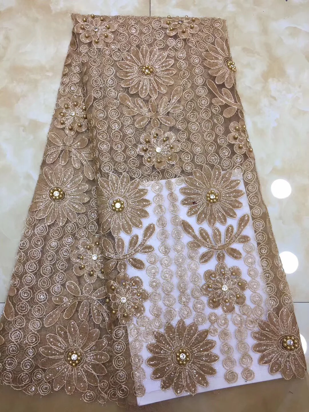 2021 Fabric Latest High Quality African Tulle Lace Fabric Nigerian French Lace Fabric Embroiery For Women D151
2021 Fabric Latest High Quality African Tulle Lace Fabric Nigerian French Lace Fabric Embroiery For Women D151