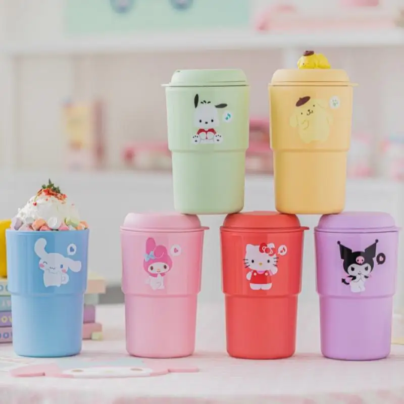 350Ml Japanese Sanrio Cartoon Kuromi My Melody Children Straw Cup with Lid Kawaii Anime Summer Handy Cup Juice Cup for Gifts
350Ml Japanese Sanrio Cartoon Kuromi My Melody Children Straw Cup with Lid Kawaii Anime Summer Handy Cup Juice Cup for Gifts