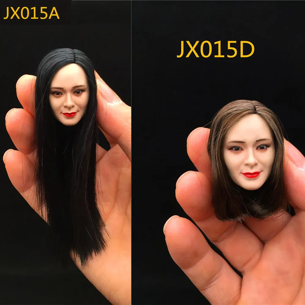 Женская модель 1/6, азиатская красота, китайская звезда Yang Mi, голова, скульптурная модель для 12-дюймовой экшн-фигурки
Женская модель 1/6, азиатская красота, китайская звезда Yang Mi, голова, скульптурная модель для 12-дюймовой экшн-фигурки