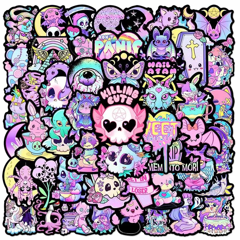10/30/50pcs Witch Demon Gothic Style Stickers Funny Cartoon Decals for Laptop Guitar Skateboard Computer Phone Decor Toys Gifts
10/30/50pcs Witch Demon Gothic Style Stickers Funny Cartoon Decals for Laptop Guitar Skateboard Computer Phone Decor Toys Gifts