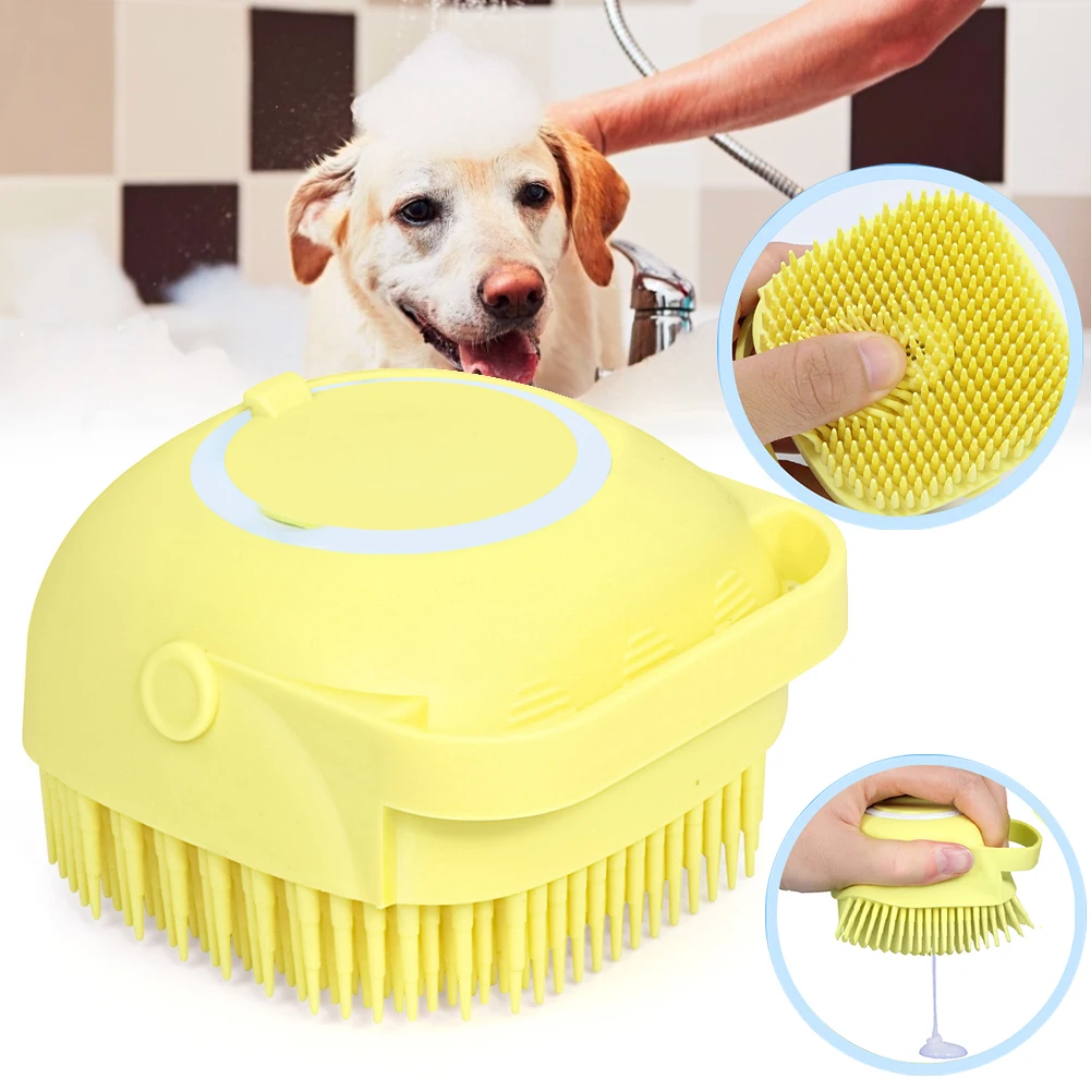 Pet Dog Bath Brush Comb Pet SPA Massage Brush Soft Silicone Dogs Cats Shower Hair Grooming Comb Dog Cleaning Tool Pet Supplies
Pet Dog Bath Brush Comb Pet SPA Massage Brush Soft Silicone Dogs Cats Shower Hair Grooming Comb Dog Cleaning Tool Pet Supplies