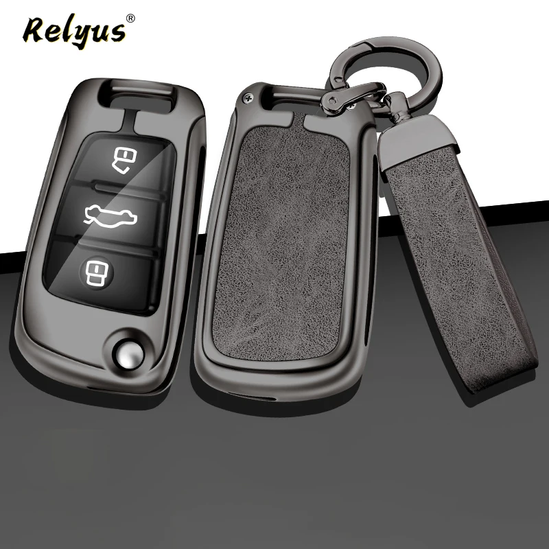 Folding Zinc Alloy Leather Car Key Case Cover For Audi A1 A3 A4 A5 A6 A7 Q3 Q5 S6 B6 B7 B8 C6 8P 8V 8L TT RS Holder Keychain
Folding Zinc Alloy Leather Car Key Case Cover For Audi A1 A3 A4 A5 A6 A7 Q3 Q5 S6 B6 B7 B8 C6 8P 8V 8L TT RS Holder Keychain