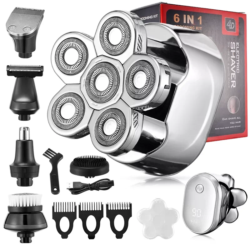 Electric Shaver Beard Machine for Men Dry Wet Beard Trimmer Household Travel Shaving Knife USB Charging Portable Razor
Electric Shaver Beard Machine for Men Dry Wet Beard Trimmer Household Travel Shaving Knife USB Charging Portable Razor