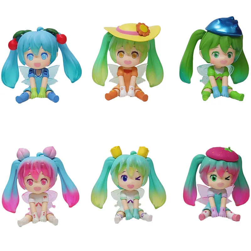 6pcs Mini Kawaii Hatsune Miku Anime Figure Girl Action Figure 7cm Pvc Statue Model Doll Collectible Ornament Toys Gifts Kids
6pcs Mini Kawaii Hatsune Miku Anime Figure Girl Action Figure 7cm Pvc Statue Model Doll Collectible Ornament Toys Gifts Kids
