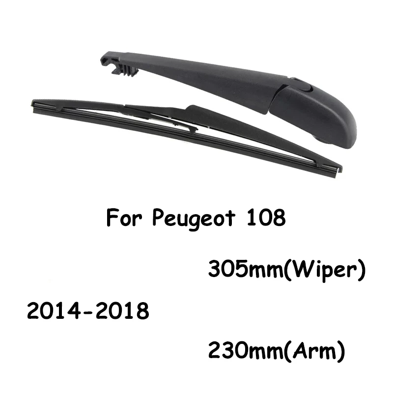 Щетки стеклоочистителя для заднего стекла автомобиля, мягкие Аксессуары из натурального каучука для Peugeot 108 305 мм 2014 2015 2016 2017 2018
Щетки стеклоочистителя для заднего стекла автомобиля, мягкие Аксессуары из натурального каучука для Peugeot 108 305 мм 2014 2015 2016 2017 2018