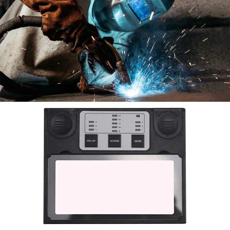Intelligent Solar Automatic Dimming Welding Eye Mask Lens for Outdoor Welding Industry Prevent Environmentally Friendly M4YD
Intelligent Solar Automatic Dimming Welding Eye Mask Lens for Outdoor Welding Industry Prevent Environmentally Friendly M4YD